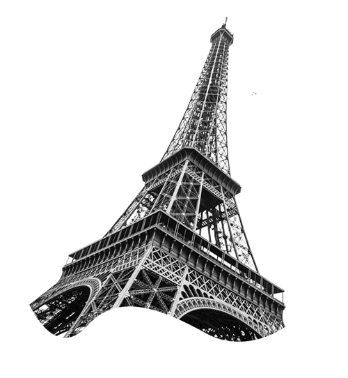 Eiffeil Tower Landing page illustration-1